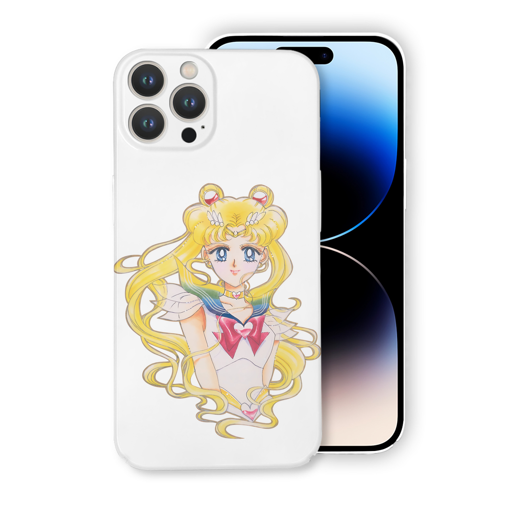 （画像用） 美少女戦士セーラームーン 月野 うさぎ つきの うさぎ Sailor Moon Tsukino Usagi 【iPhone 14シリーズ対応】ハードケース